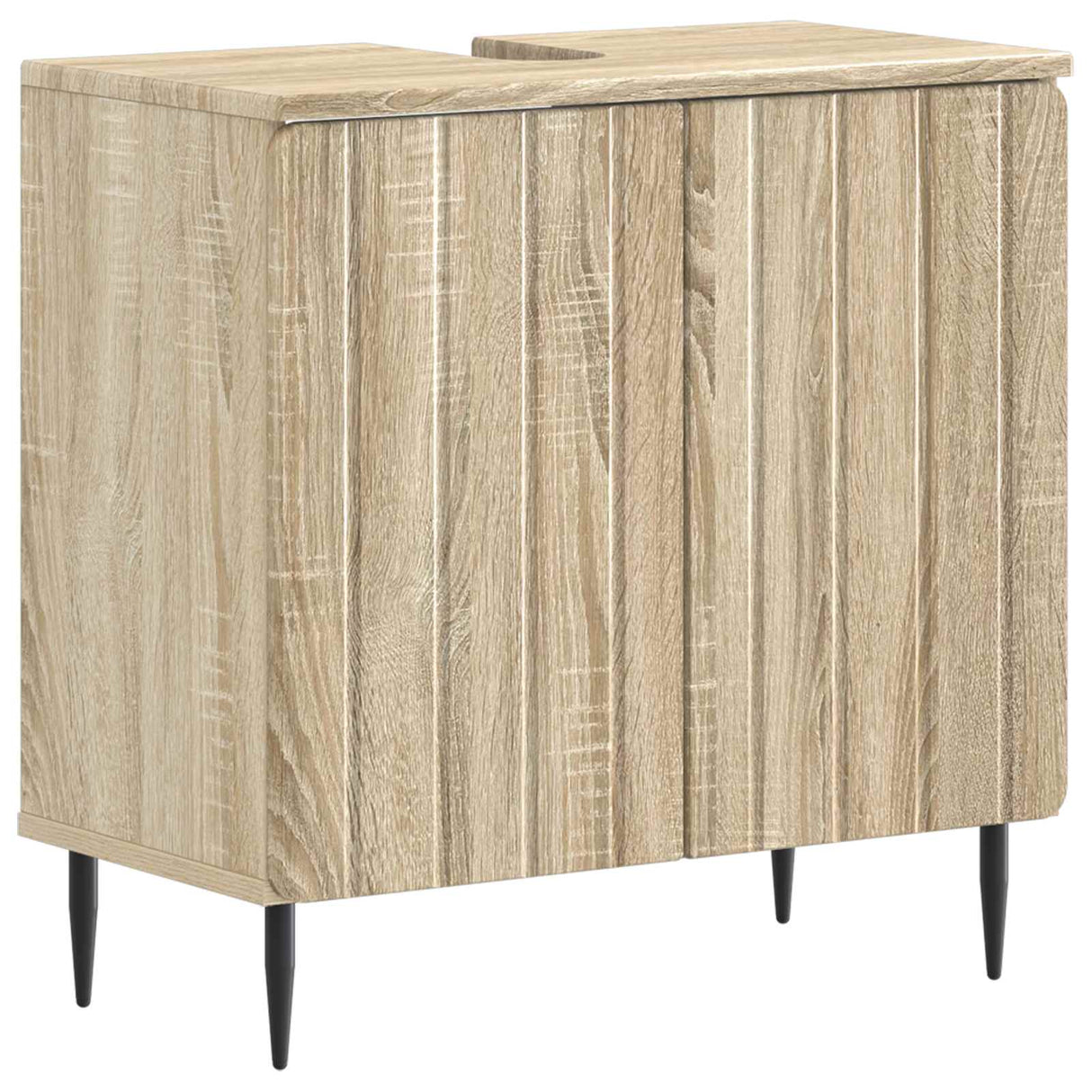 vidaXL Wastafel kabinet voor de badkamer ZWOLLE Wit