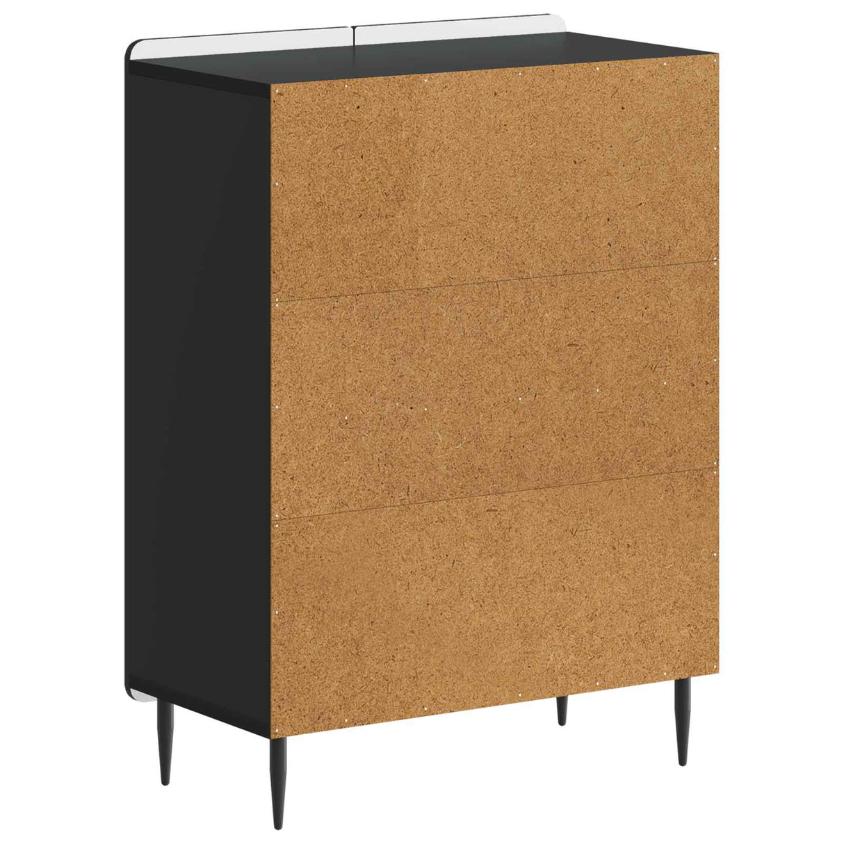 vidaXL Badkamer Opbergkast ZWOLLE Wit 59,5 x 31 x 79,5 cm Bewerkt hout