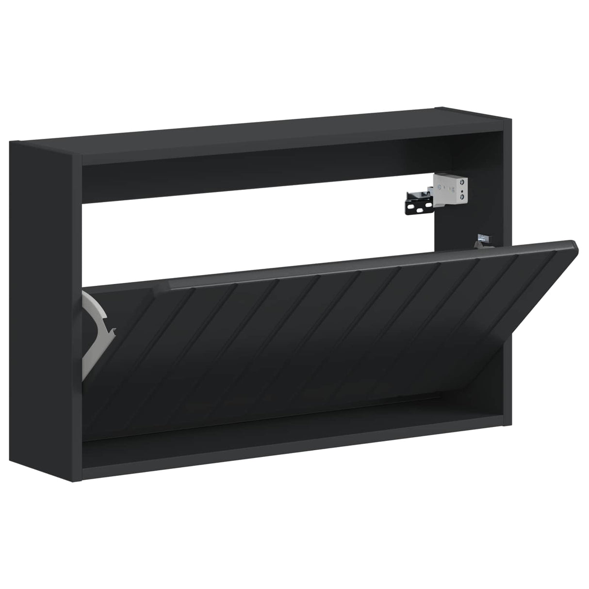 vidaXL Wall-Mounted Shoe Cabinet ZWOLLE 71 x 17 x 43 cm White