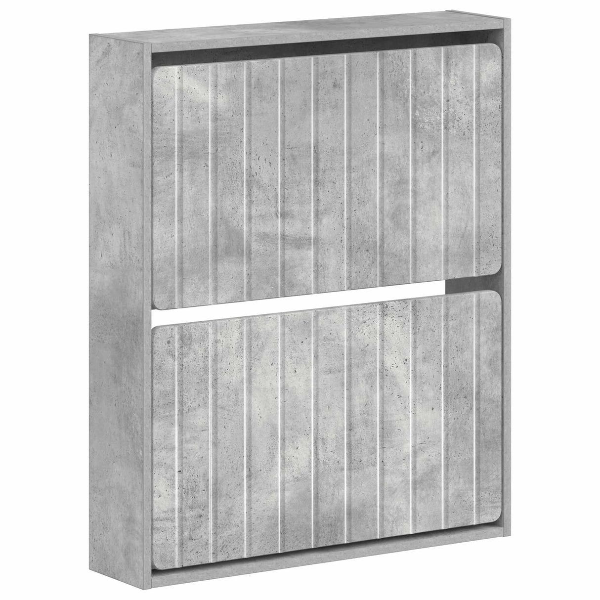 vidaXL Wandgemonteerde Schoenenkast ZWOLLE 71 x 17 x 86 cm Wit