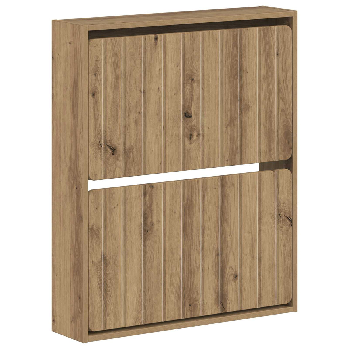 vidaXL Wandgemonteerde Schoenenkast ZWOLLE 71 x 17 x 86 cm Wit