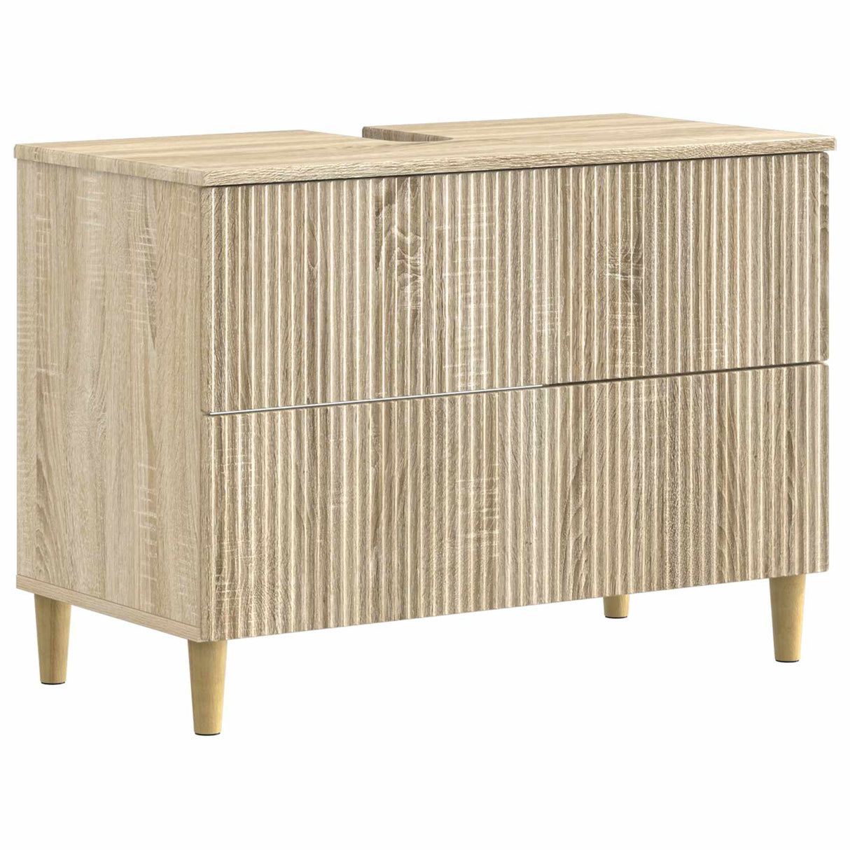 vidaXL Washbasin cabinet for the bathroom ARNHEM White 82 x 41 x 59 cm