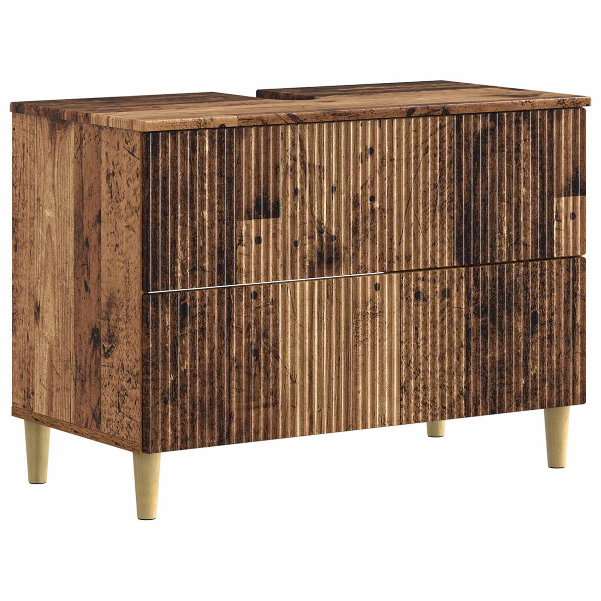 vidaXL Washbasin cabinet for the bathroom ARNHEM White 82 x 41 x 59 cm