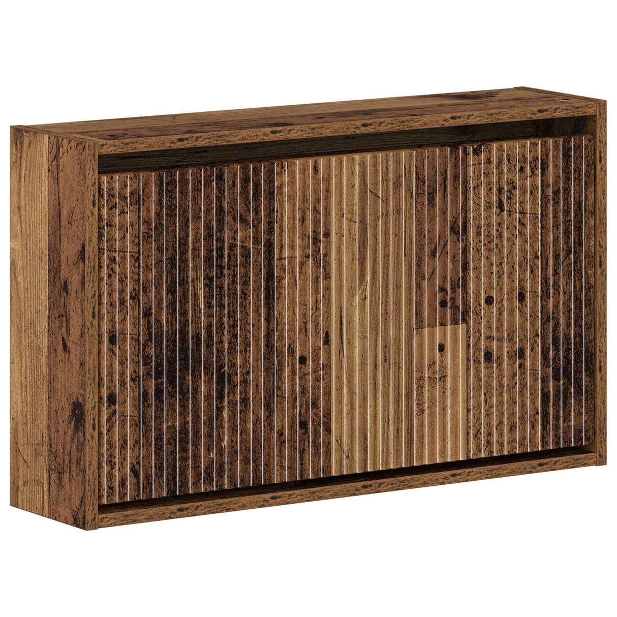 vidaXL Wandgemonteerde Schoenenkast ARNHEM 71 x 17 x 43 cm Wit