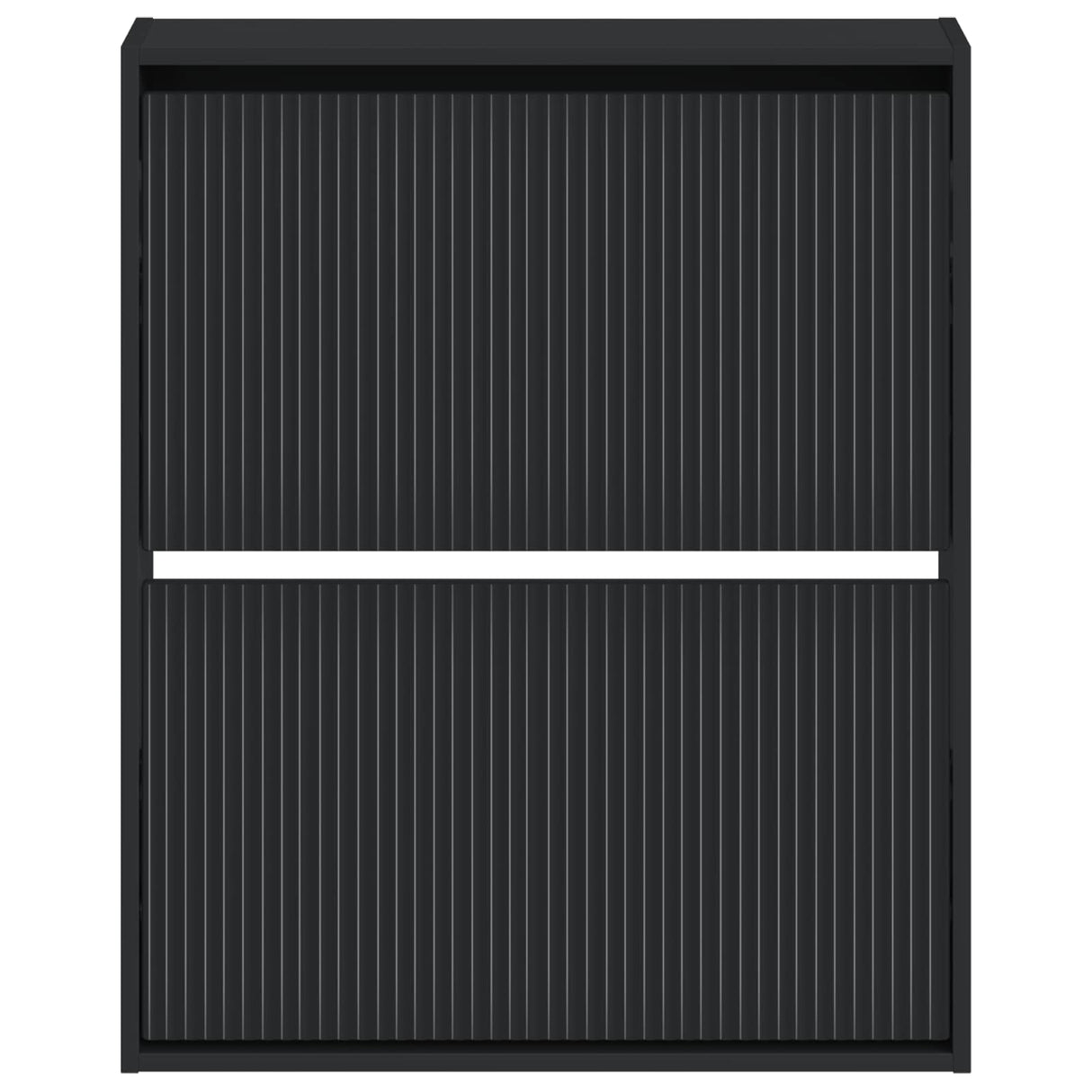 vidaXL Wandgemonteerde Schoenenkast ARNHEM 71 x 17 x 86 cm Wit