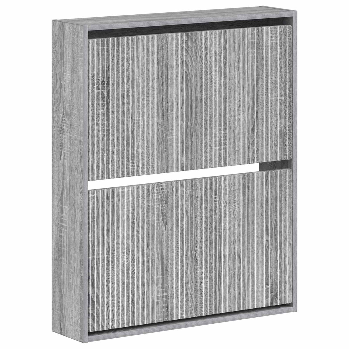 vidaXL Wandgemonteerde Schoenenkast ARNHEM 71 x 17 x 86 cm Wit
