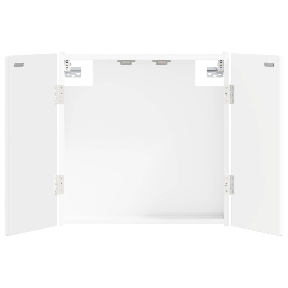 vidaXL Dartbord Kabinet ARNHEM Wit 52,5 x 10,5 x 53,5 cm Bewerkt hout