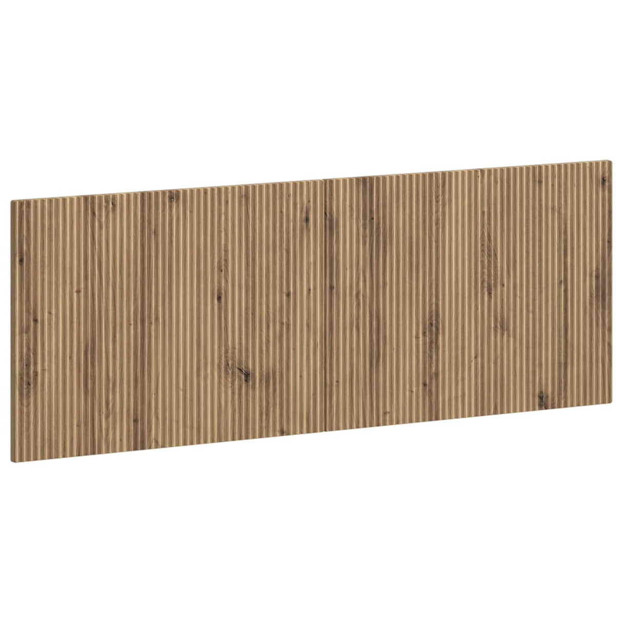 vidaXL Wandgemonteerd Hoofdbord ARNHEM Wit Bewerkt hout