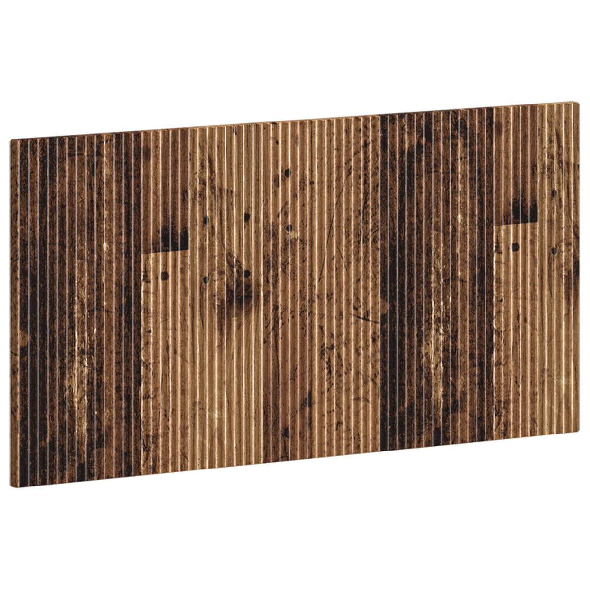 vidaXL Wandgemonteerd Hoofdbord ARNHEM Wit Bewerkt hout