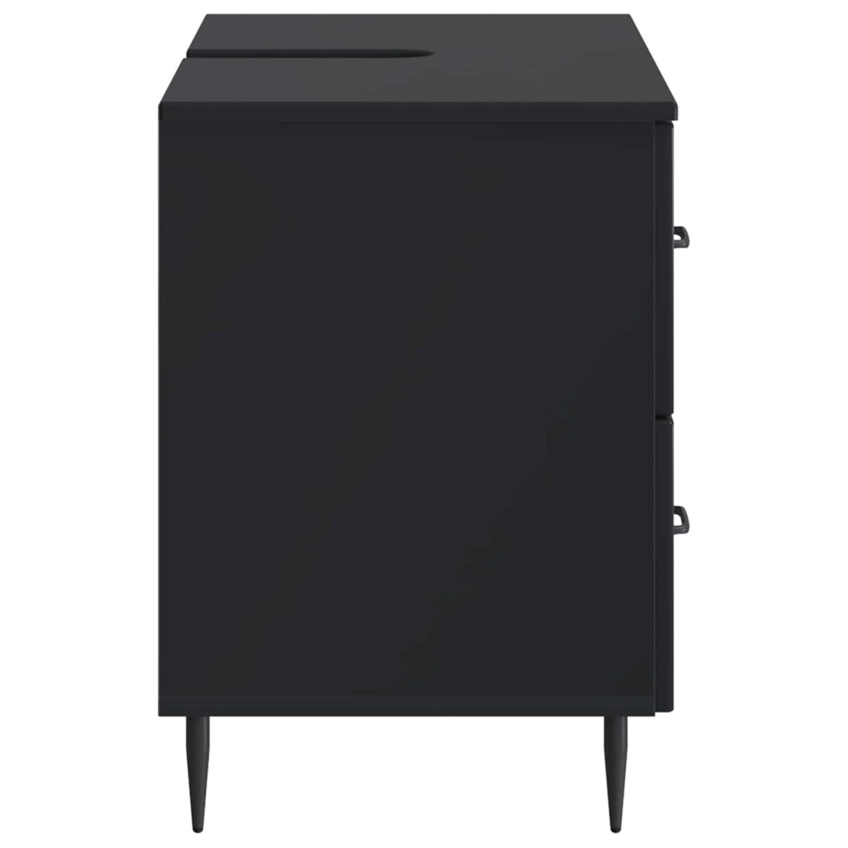 vidaXL Wastafel kabinet voor de badkamer HAARLEM Wit 82 x 41 x 58,5 cm