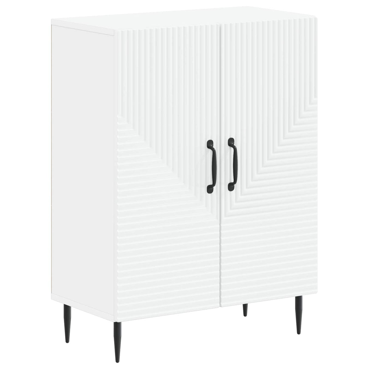 vidaXL Bathroom Storage Cabinet HAARLEM White 59.5 x 31 x 80 cm Engineered Wood