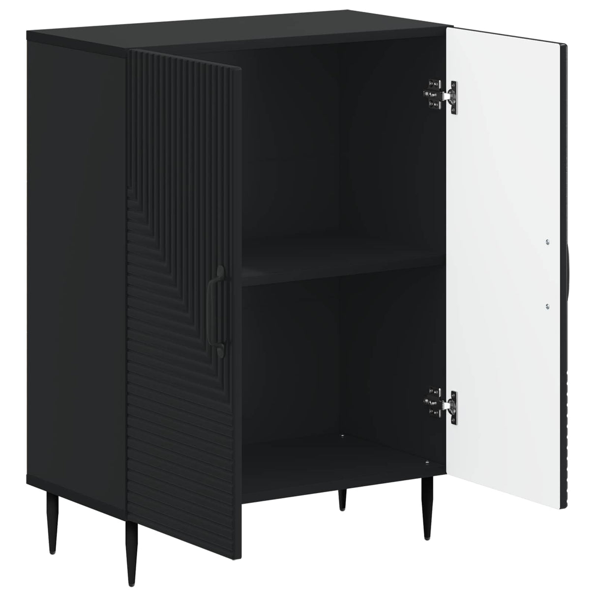 vidaXL Bathroom Storage Cabinet HAARLEM White 59.5 x 31 x 80 cm Engineered Wood