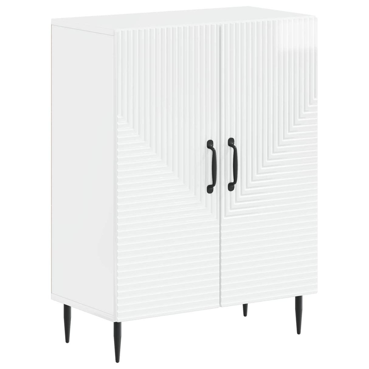 vidaXL Bathroom Storage Cabinet HAARLEM White 59.5 x 31 x 80 cm Engineered Wood