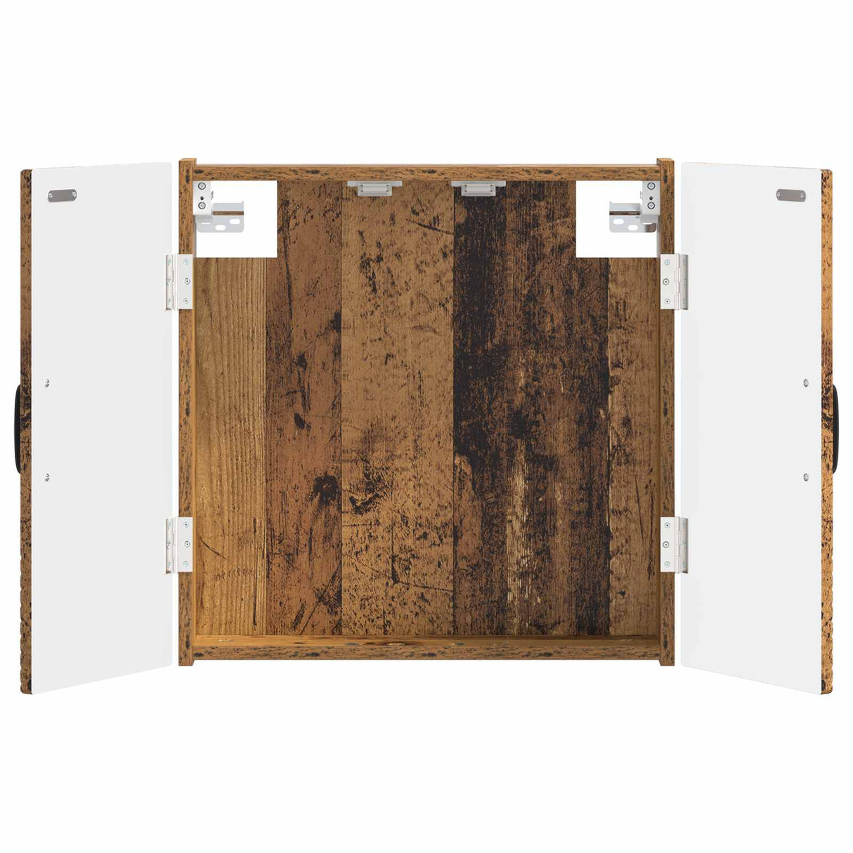 vidaXL Dartbord Kabinet HAARLEM Wit 52,5 x 10,5 x 53,5 cm Bewerkt hout