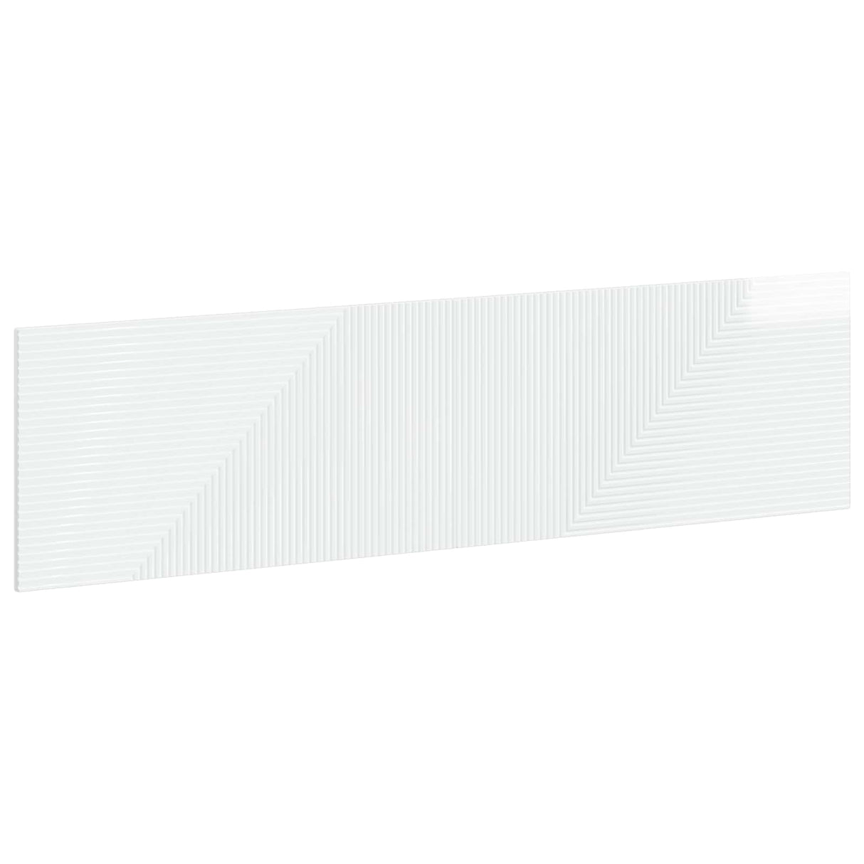 vidaXL Wall-Mounted Headboard HAARLEM White Engineered Wood