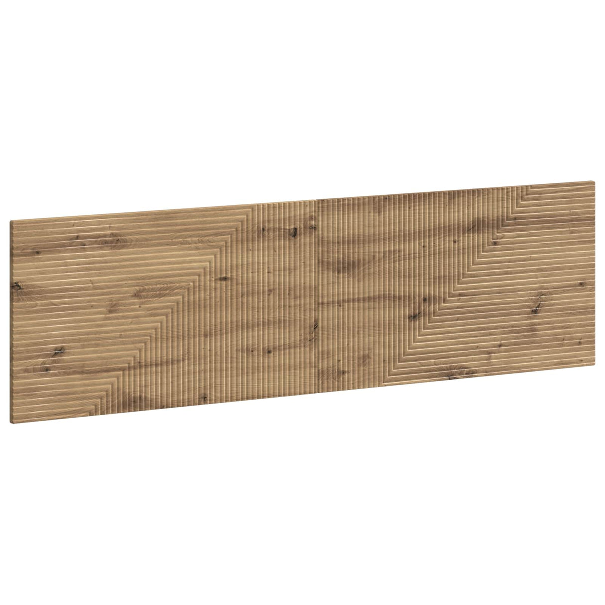 vidaXL Wall-Mounted Headboard HAARLEM White Engineered Wood