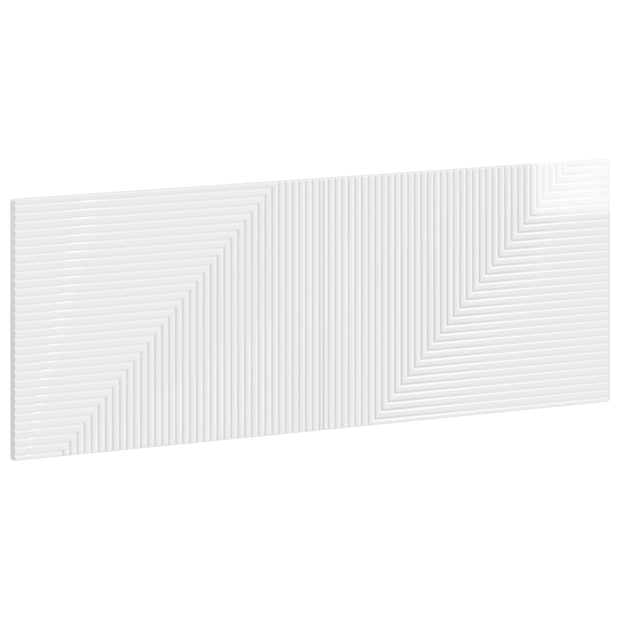 vidaXL Wall-Mounted Headboard HAARLEM White Engineered Wood