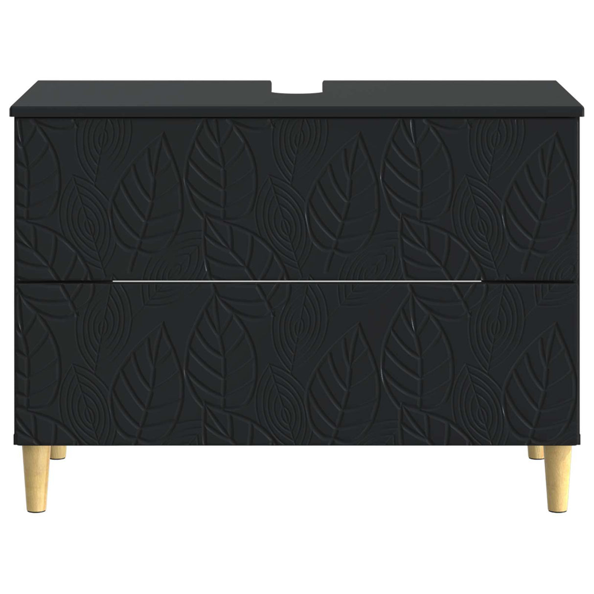 vidaXL Wastafel kabinet voor de badkamer DELFT Wit 82 x 41 x 59 cm