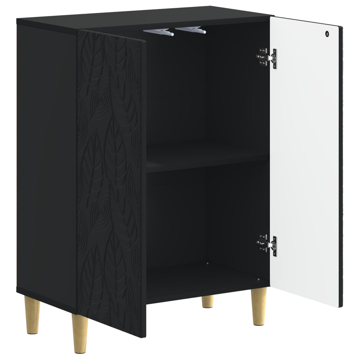 vidaXL Bathroom Storage Cabinet DELFT White 59.5 x 31 x 80 cm Engineered Wood