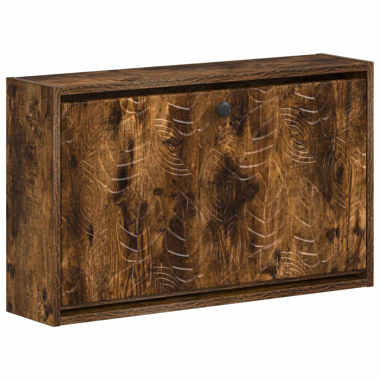 vidaXL Wandgemonteerde Schoenenkast DELFT 71 x 17 x 43 cm Bewerkt hout