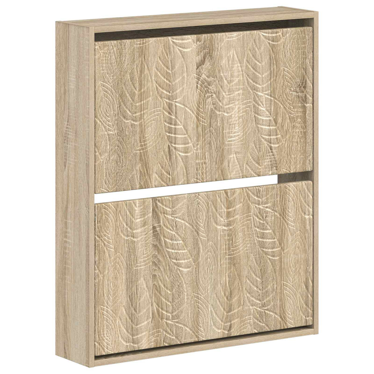 vidaXL Wall-Mounted Shoe Cabinet DELFT 71 x 17 x 86 cm Engineered Wood