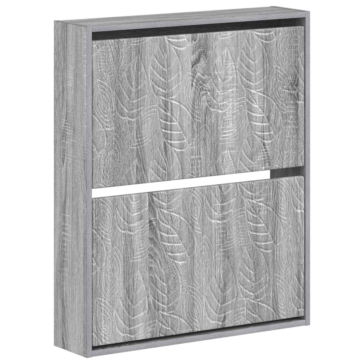 vidaXL Wall-Mounted Shoe Cabinet DELFT 71 x 17 x 86 cm Engineered Wood