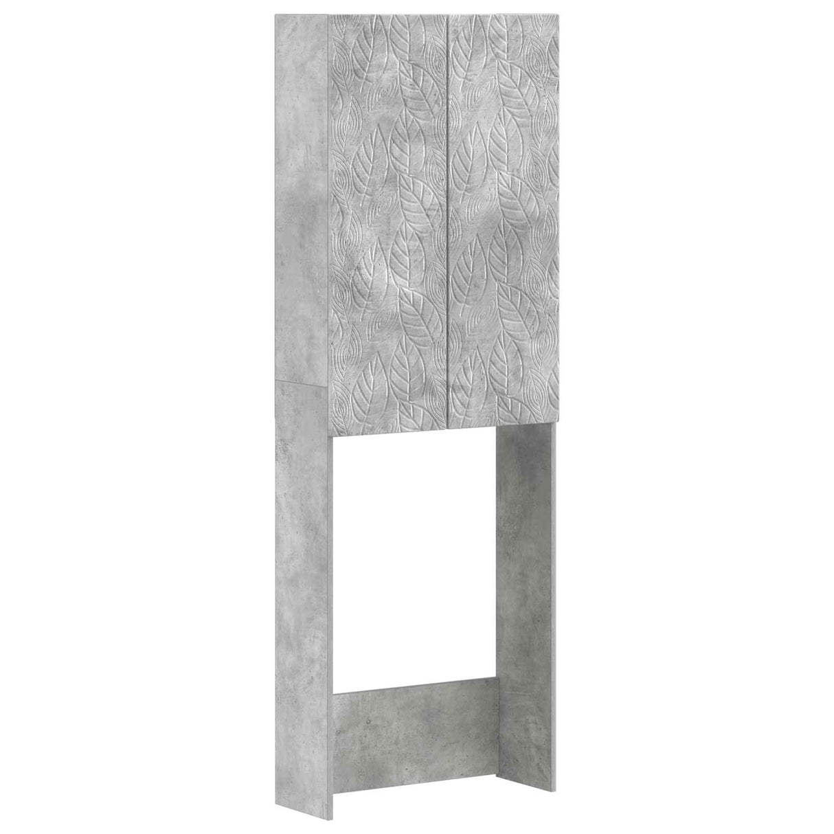 vidaXL Toiletkast DELFT Wit 66 x 25,5 x 190 cm Bewerkt hout