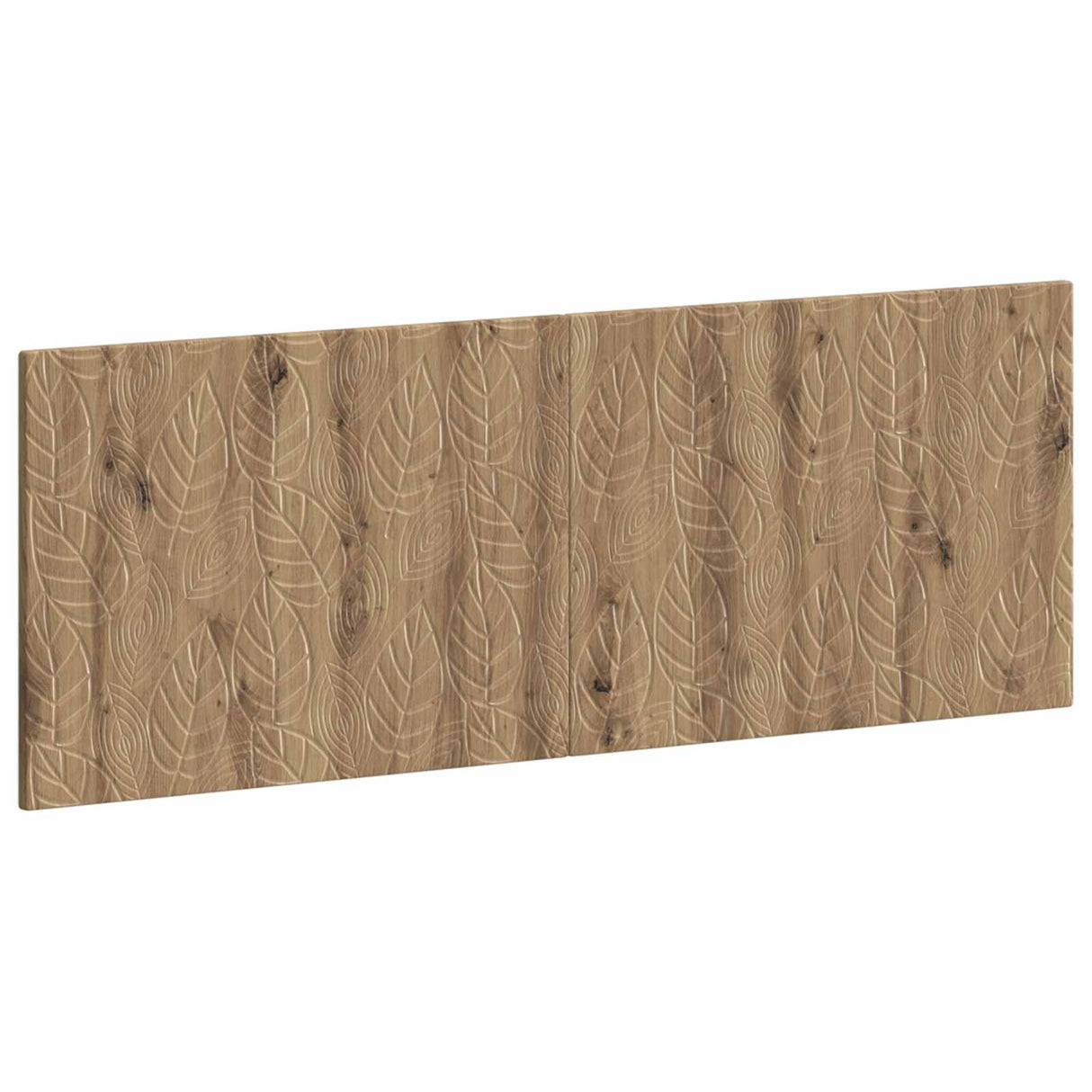 vidaXL Wandgemonteerd Hoofdbord DELFT Wit Bewerkt hout