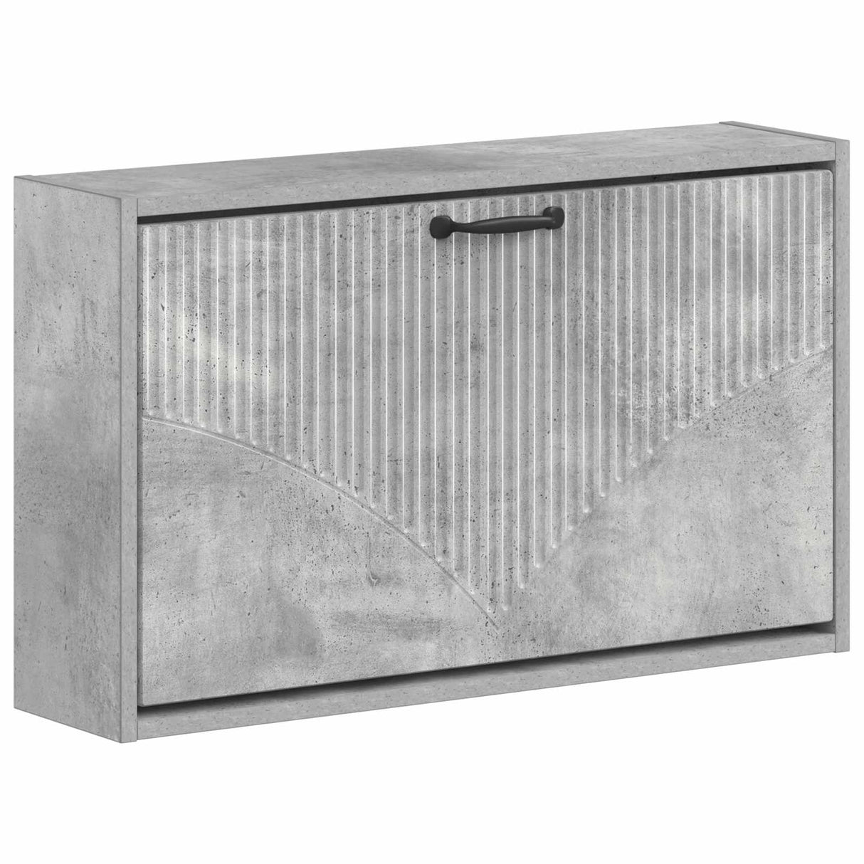 vidaXL Wandgemonteerde Schoenenkast HOORN 71 x 17 x 43 cm Bewerkt hout