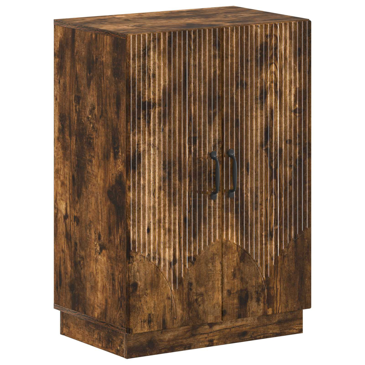 vidaXL Schoenenkast HOORN 59,5 x 39,5 x 87 cm Bewerkt hout Wit