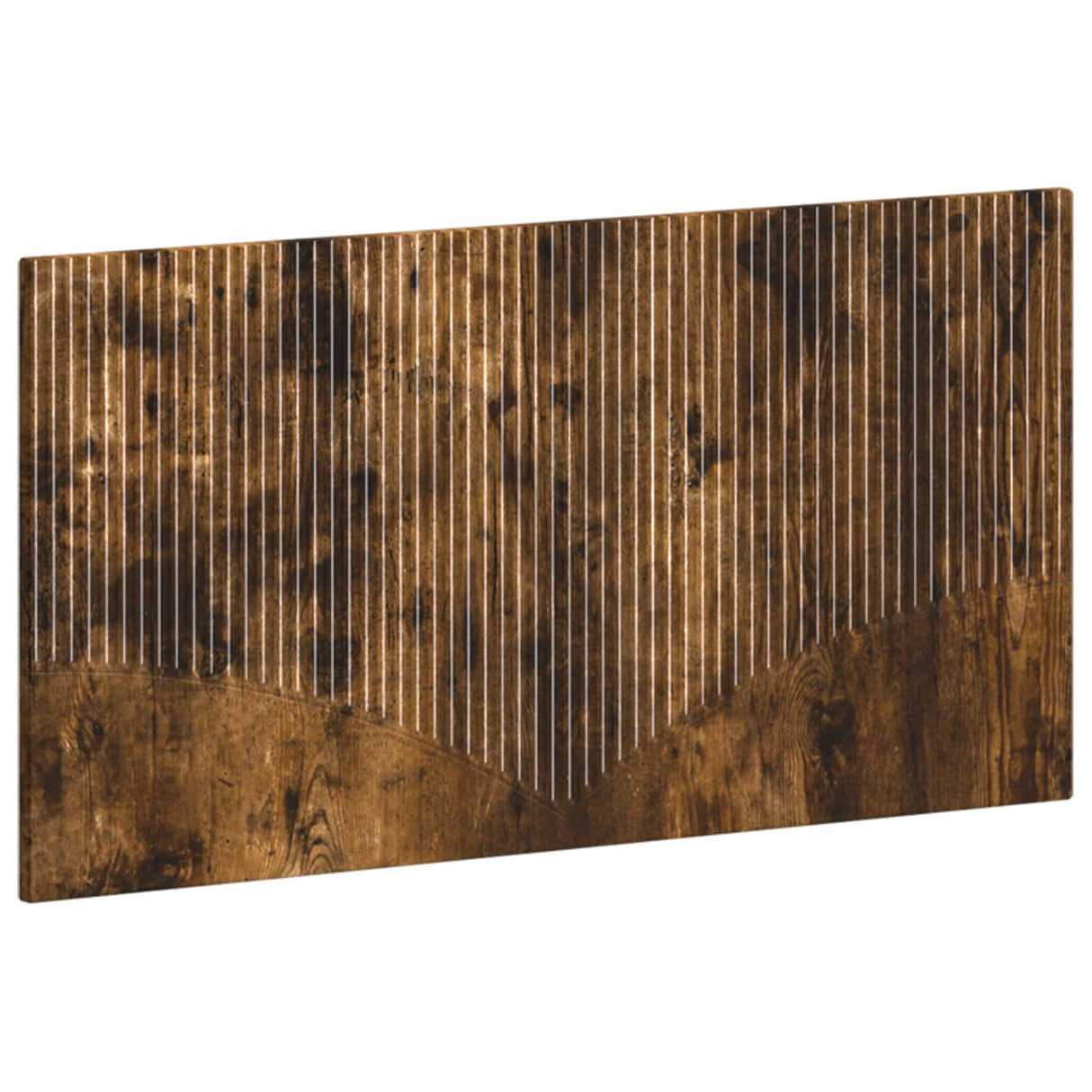 vidaXL Wall-Mounted Headboard HORN White Engineered Wood