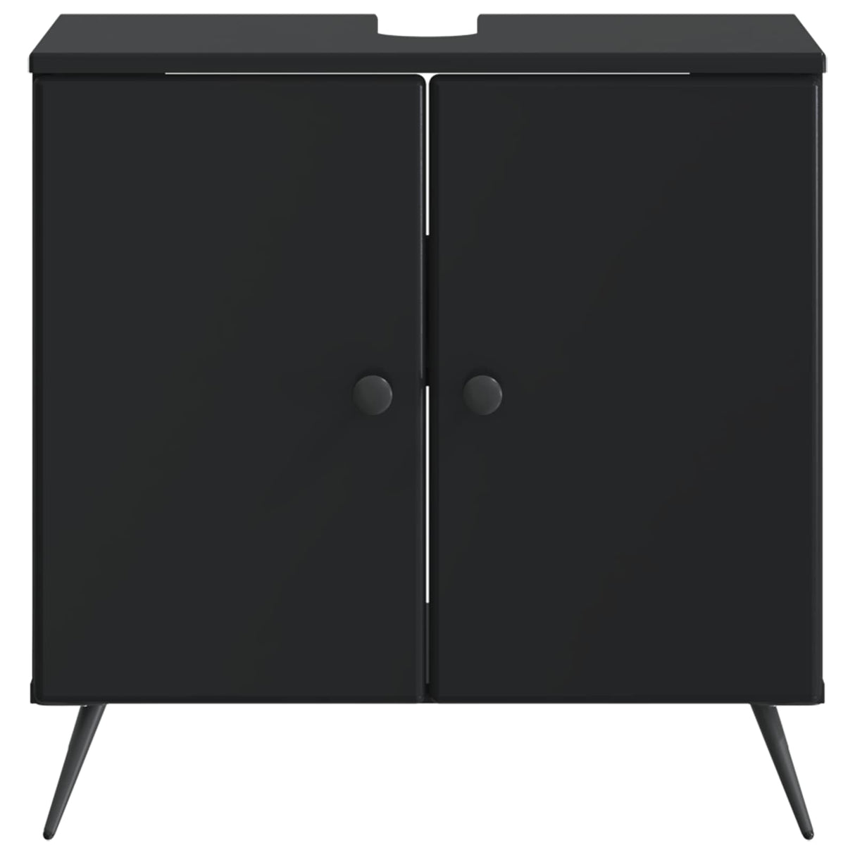vidaXL Bathroom sink cabinet BREDA White 59.5 x 31.5 x 59 cm