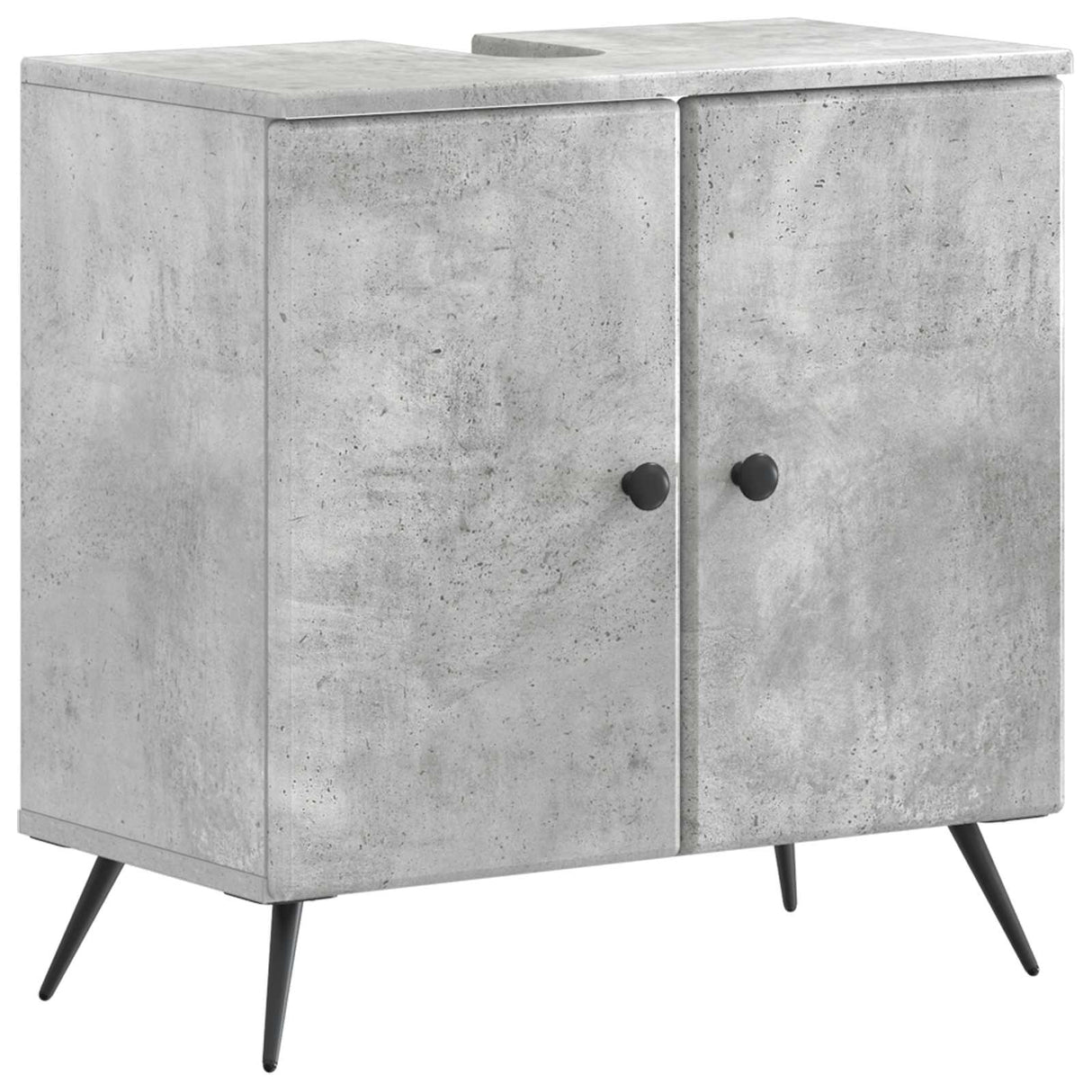 vidaXL Bathroom sink cabinet BREDA White 59.5 x 31.5 x 59 cm