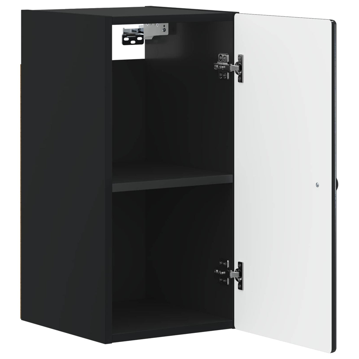 vidaXL Badkamer wandkast BREDA Wit 30 x 31 x 59 cm Bewerkt hout