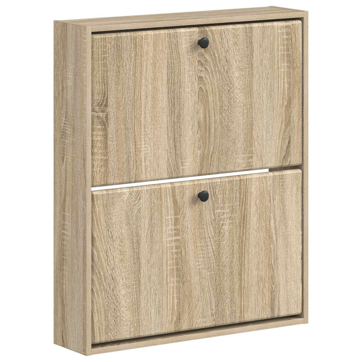 vidaXL Wandgemonteerde Schoenenkast BREDA 71 x 17 x 86 cm Bewerkt hout