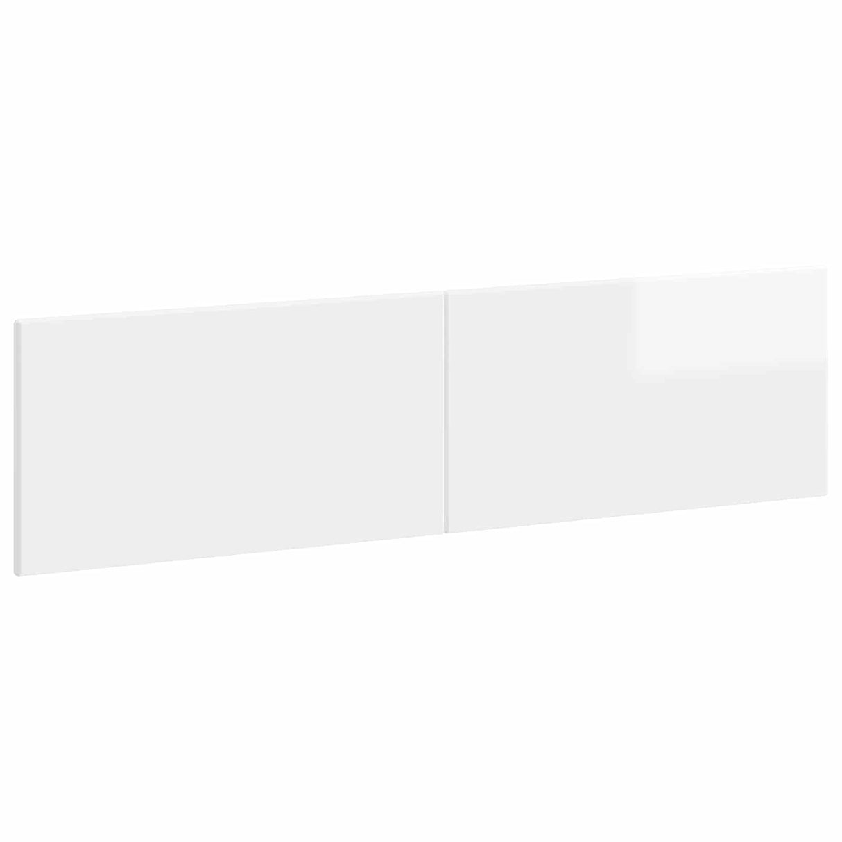 vidaXL Wall-Mounted Headboard BREDA White Engineered Wood