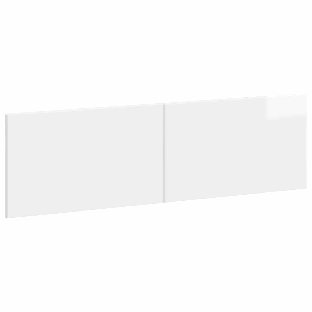 vidaXL Wall-Mounted Headboard BREDA White Engineered Wood
