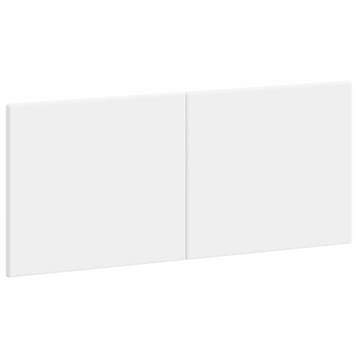 vidaXL Wall-Mounted Headboard BREDA White Engineered Wood