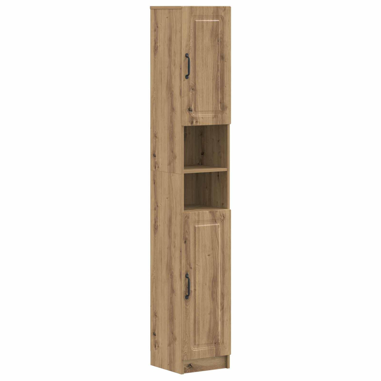 vidaXL Badkamerkast met Open Plank UTRECHT Wit 30 x 31 x 187 cm