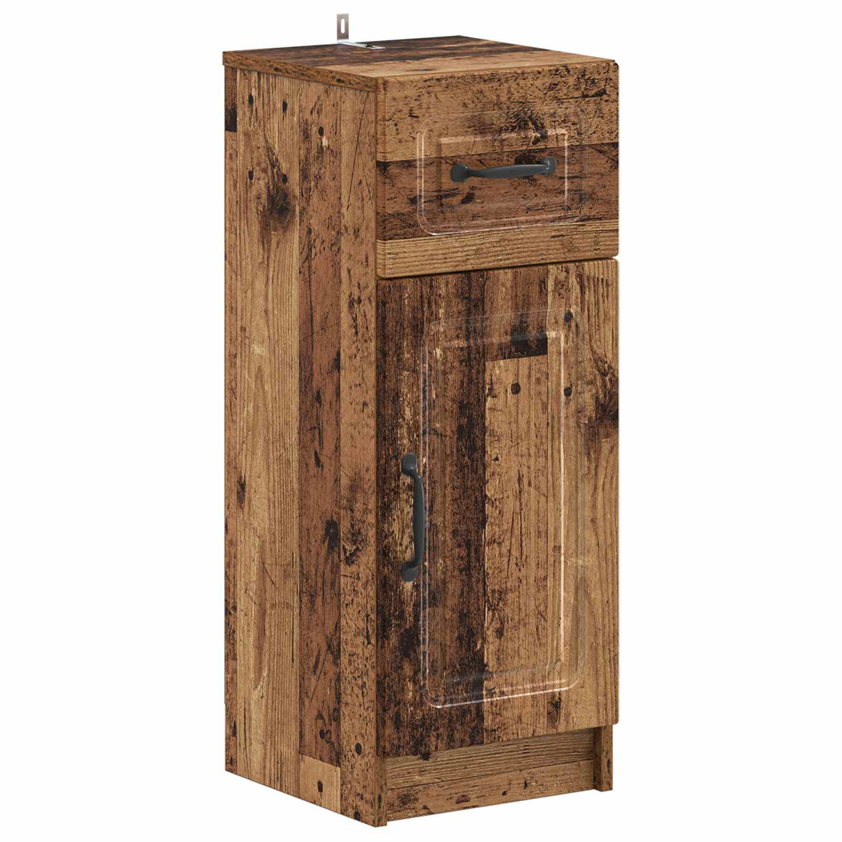 vidaXL Badkamer Opbergkast UTRECHT Wit 30 x 31 x 77 cm Bewerkt hout
