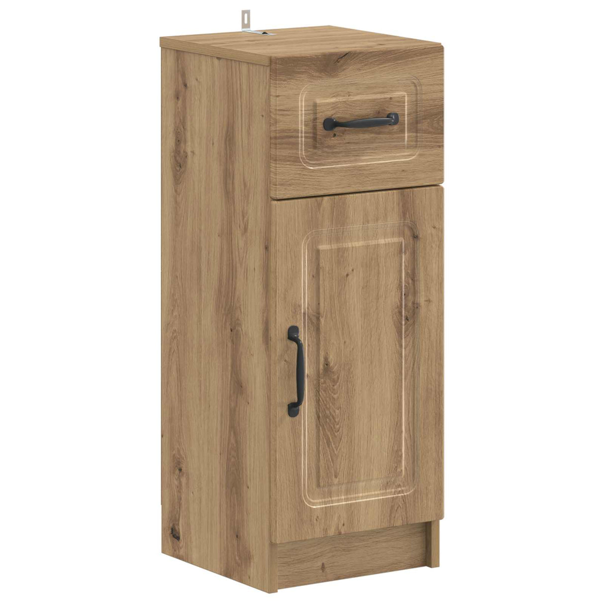 vidaXL Badkamer Opbergkast UTRECHT Wit 30 x 31 x 77 cm Bewerkt hout