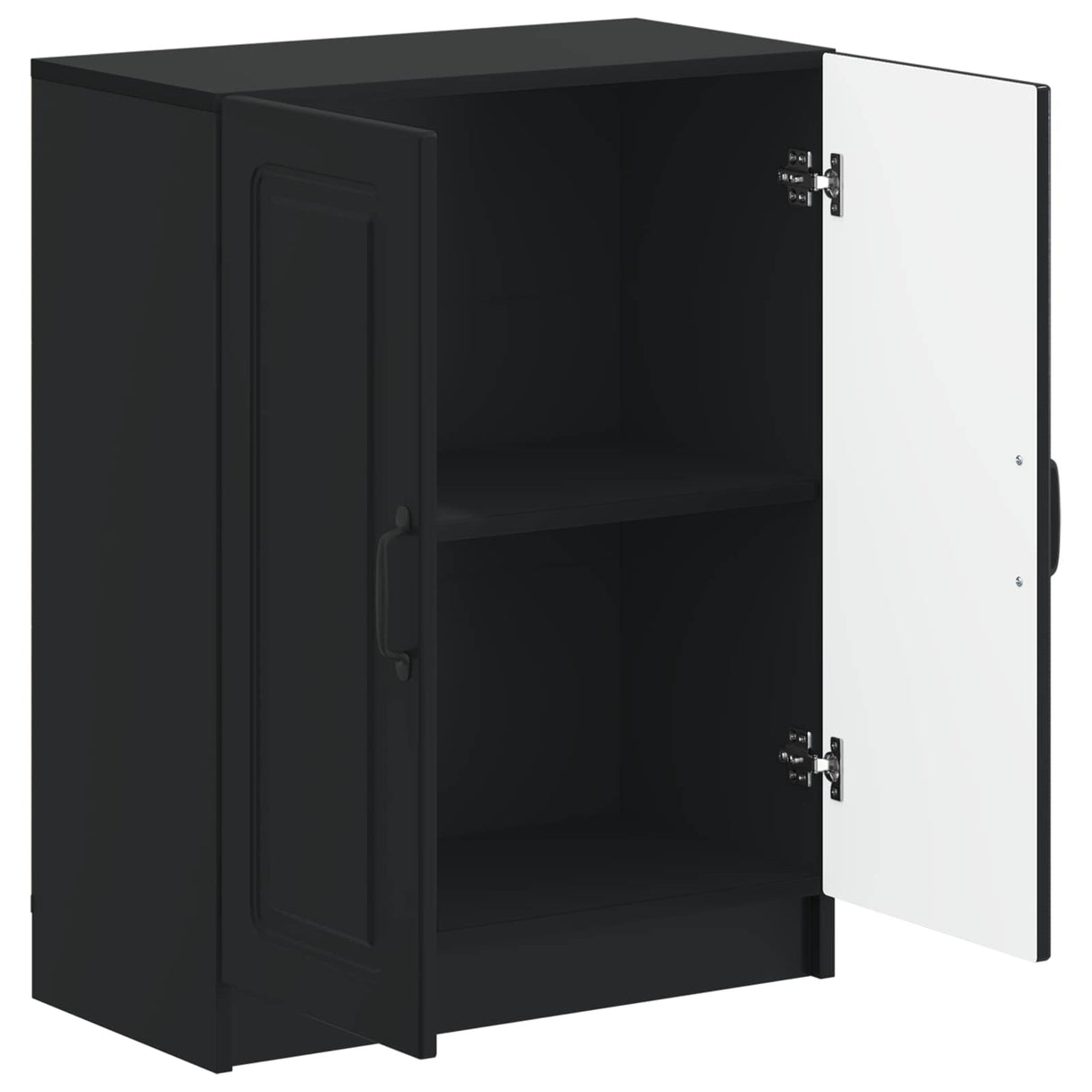vidaXL Badkamer Opbergkast UTRECHT Wit 59,5 x 31 x 77 cm Bewerkt hout
