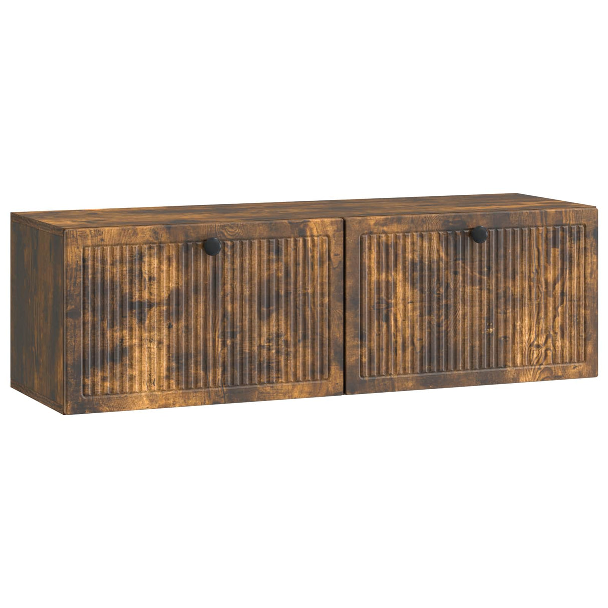 vidaXL Wall-Mounted TV Cabinet Black 59.5x41x30 cm Engineered Wood