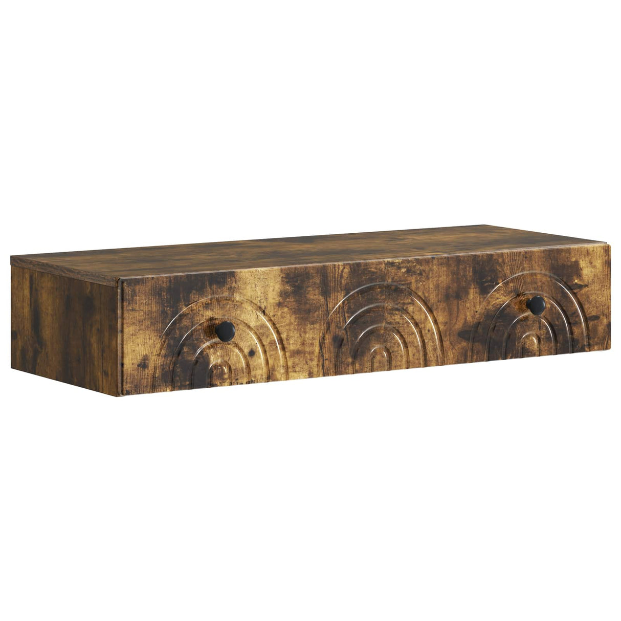 vidaXL Wandgemonteerde Zijtafel Wit 59 x 34,5 x 17 cm Bewerkt hout