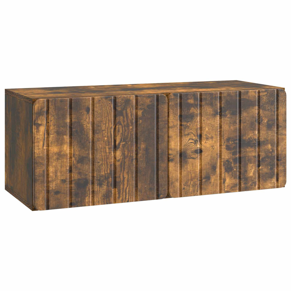 vidaXL Wall-Mounted TV Cabinet Black 59.5x41x30 cm Engineered Wood