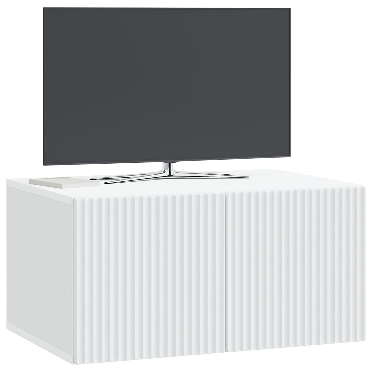 vidaXL Wandmontage TV-kast Zwart 59,5 x 41 x 30 cm Bewerkt hout