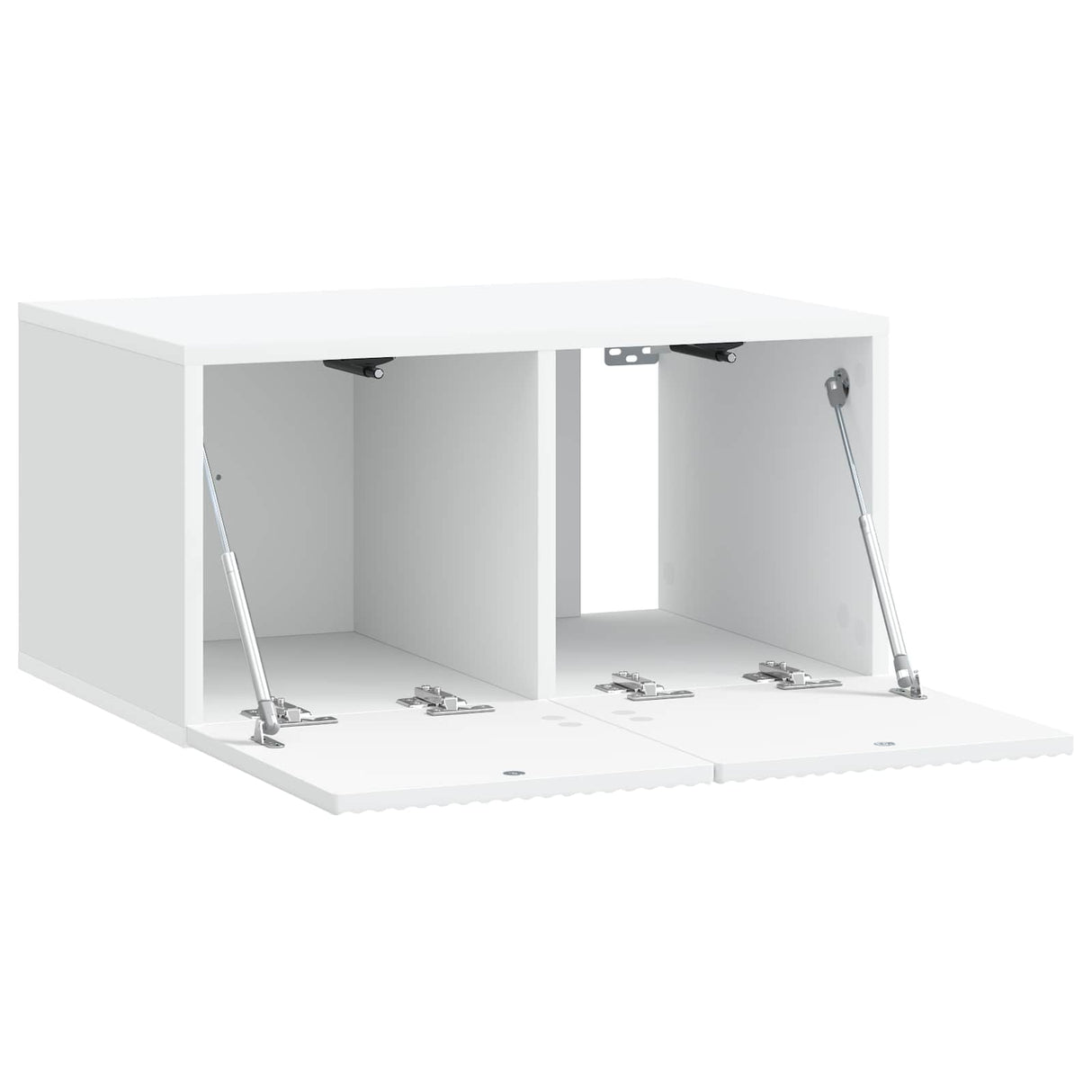 vidaXL Wandmontage TV-kast Zwart 59,5 x 41 x 30 cm Bewerkt hout