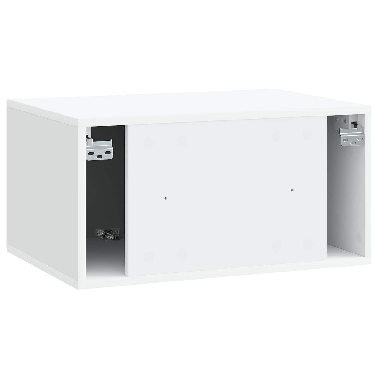 vidaXL Wandmontage TV-kast Zwart 59,5 x 41 x 30 cm Bewerkt hout