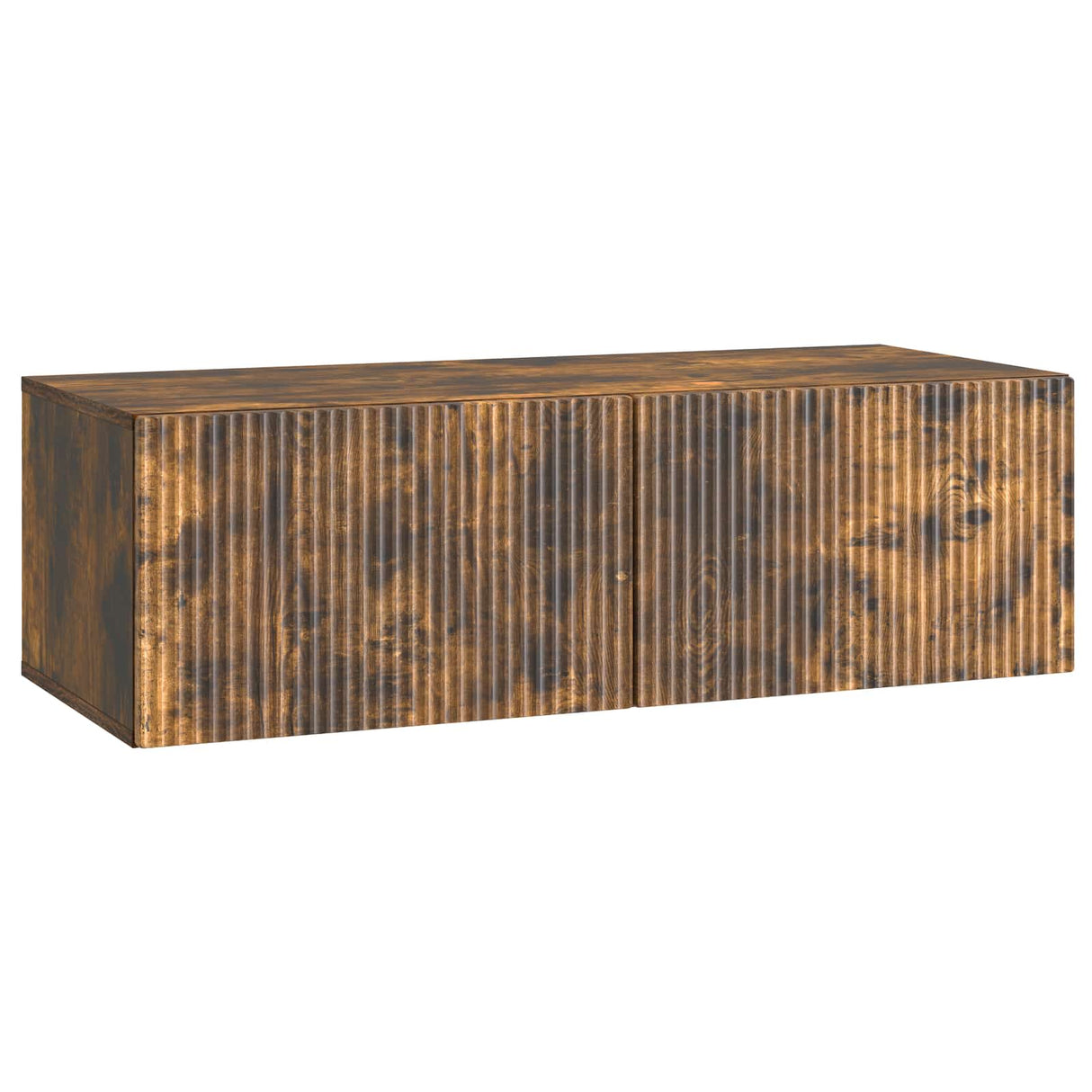 vidaXL Wandmontage TV-kast Zwart 59,5 x 41 x 30 cm Bewerkt hout