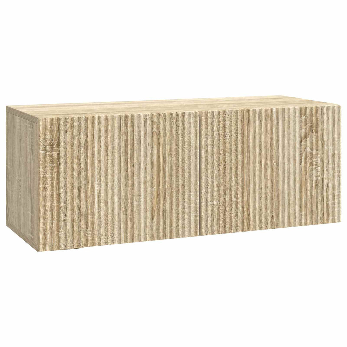 vidaXL Wandmontage TV-kast Zwart 59,5 x 41 x 30 cm Bewerkt hout